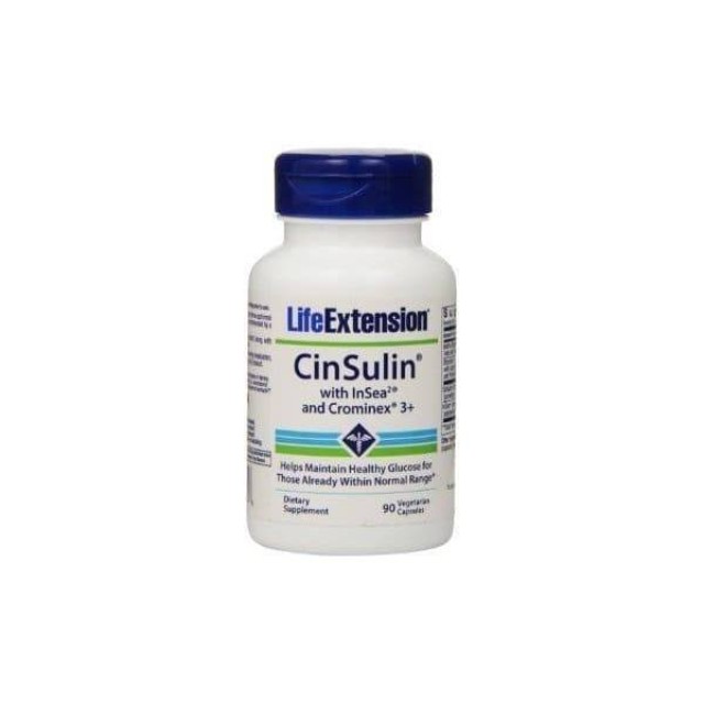 Life Extension Cinsulin with Glucose Management, 90 caps