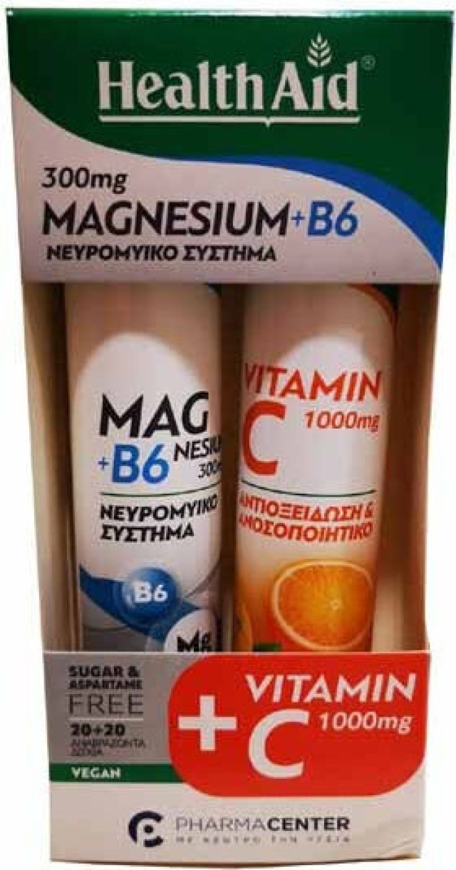 H/A COMBO PACK MAGNESIUM + B6 EFF 20χ20
