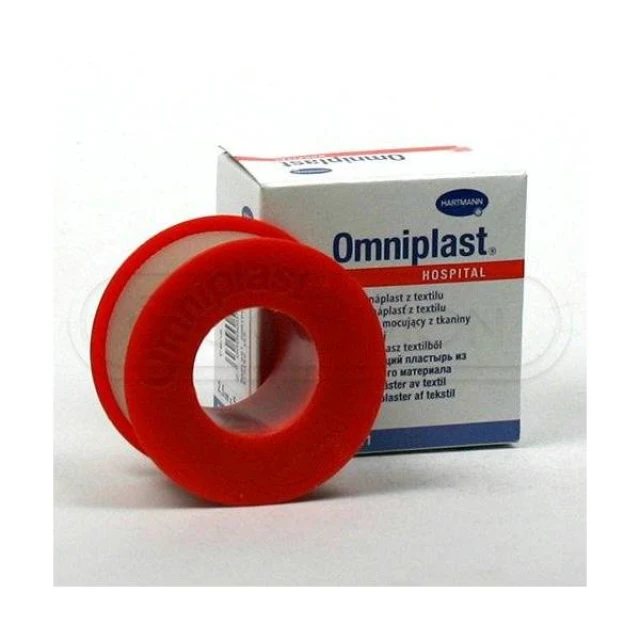 Αυτοκόλλητη ταινία στερέωσης Omniplast Hartmann 2,5 cm x 5 m