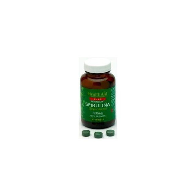 HEALTH AID Spirulina 500mg 60tabs