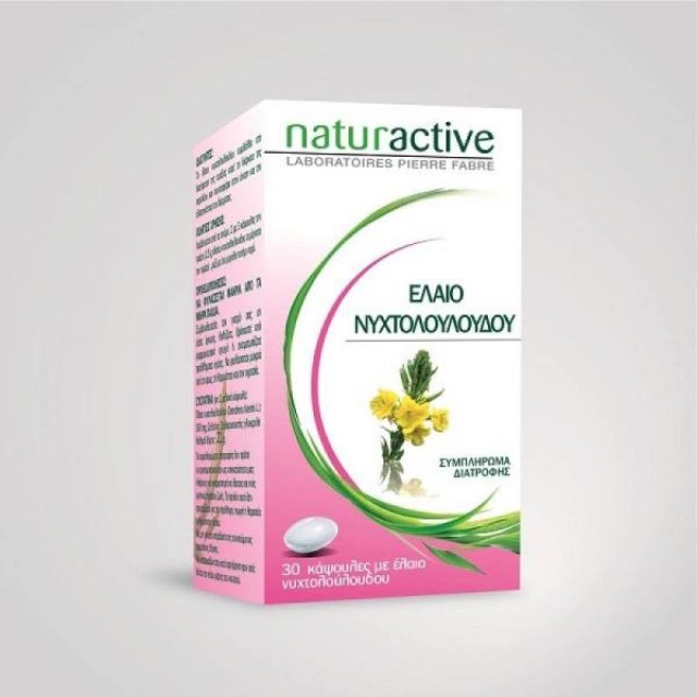 NATURACTIVE Έλαιο Νυχτολούλουδου 30 Κάψουλες