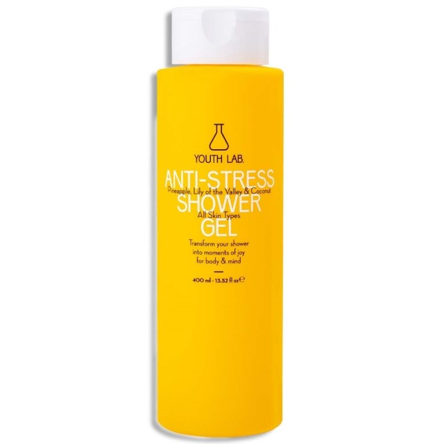 YOUTH LAB ANTI-STRESS SHOWER GEL PINEAPP, LILLY OF THE VAL & 400ML