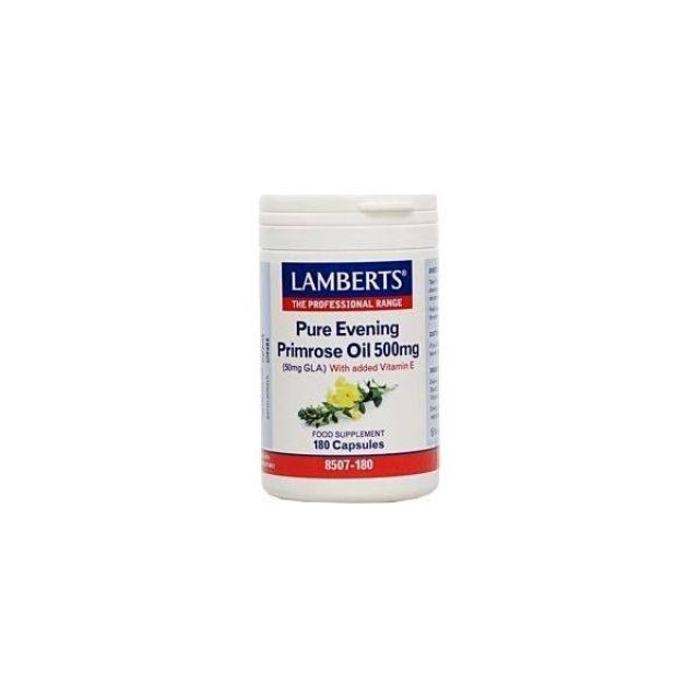 LAMBERTS Evening Primose Oil 500mg 180caps (ω6)