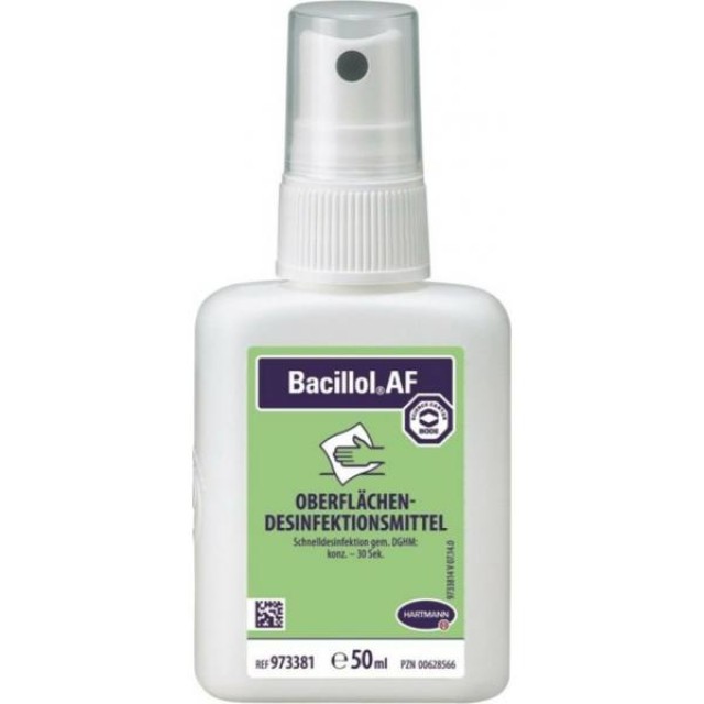 Hartmann Bacillol AF Απολυμαντικό Υγρό 50ml