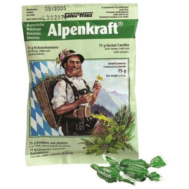 POWER HEALTH Alpenkraft Καραμέλες 75gr