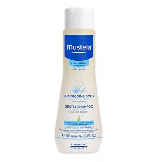 MUSTELA Gentle Shampoo Απαλό Σαμπουάν 200ml