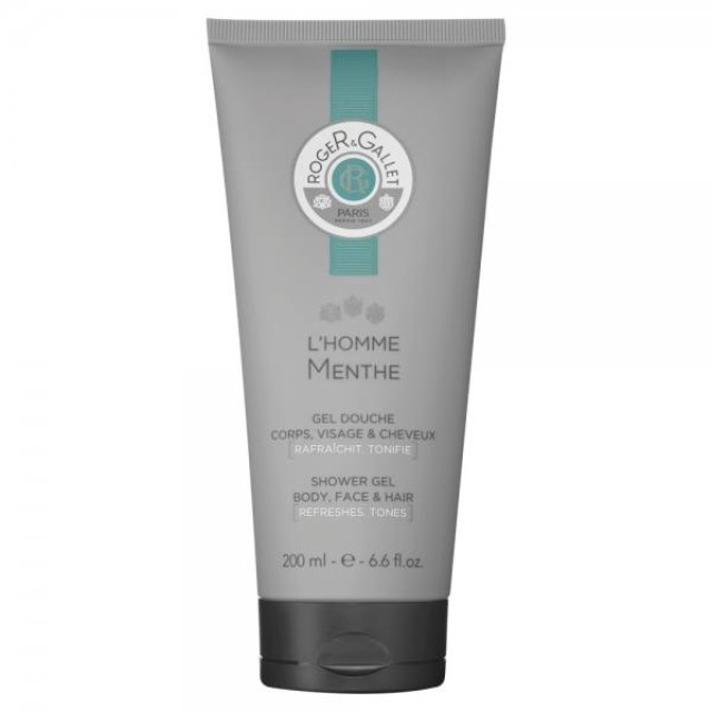 LHomme Menthe Gel Douche - Αφρόλουτρο (200ml) / Πρόσωπο, σώμα & μαλλιά
