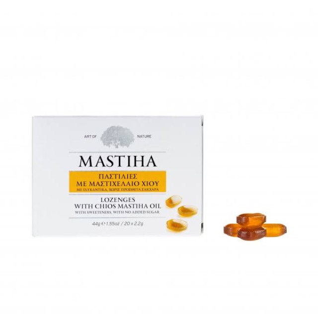 Mastiha Παστίλιες Με Μαστιχέλαιο Χίου 20τμχ 44gr