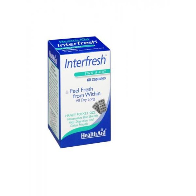 Health Aid Inter fresh Breath Fresh, 60 κάψουλες
