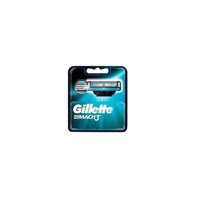 GILLETTE Mach 3 Ανταλλακτικά 4Τμχ