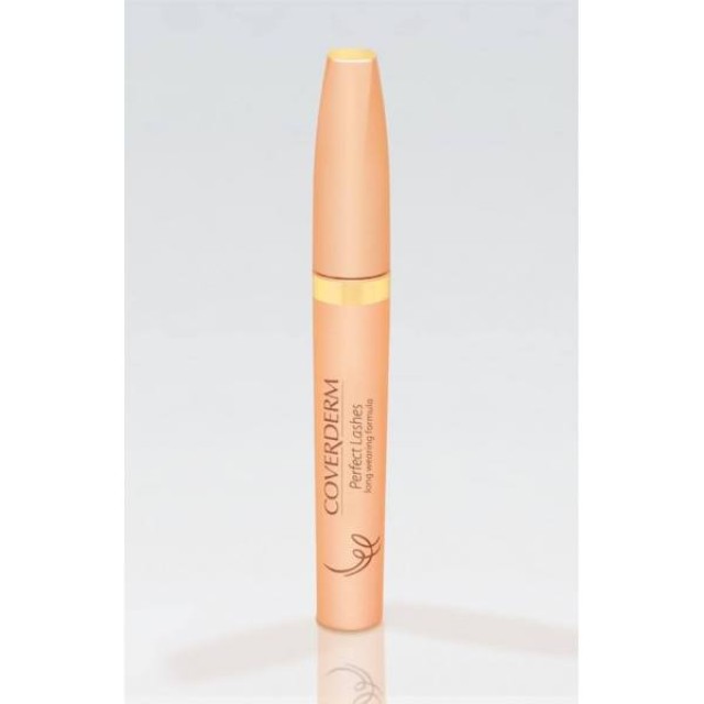 Coverderm perfect lashes Mascara Μάσκαρα με Βιταμίνη A, C, E & Υαλουρονικό οξύ, Μαύρο 10 ml