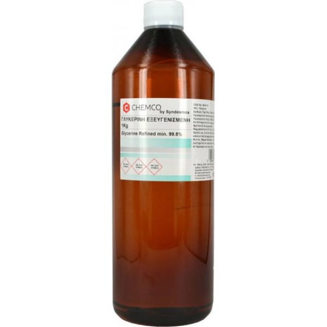 Chemco Glycerin Γλυκερίνη Φυτική, 1Kg