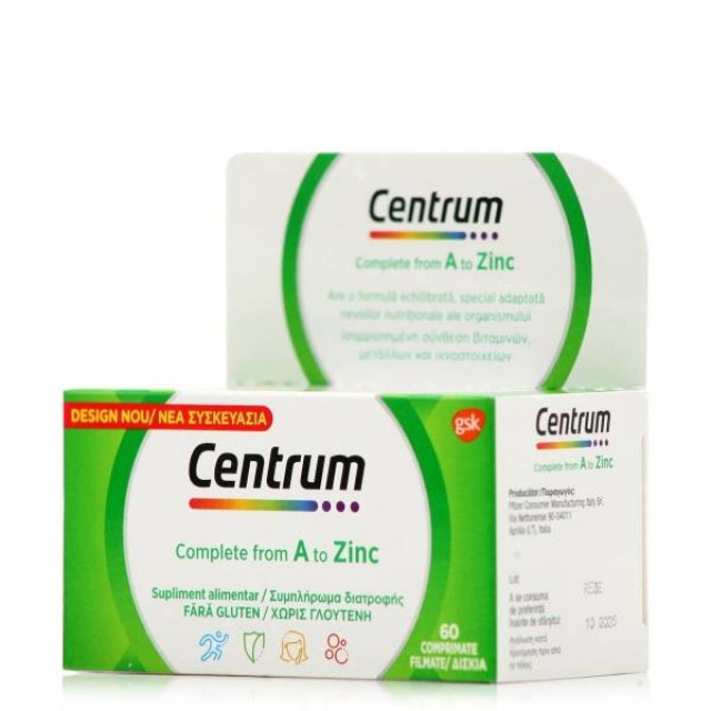 Centrum Complete from A to Zinc, 60tabs