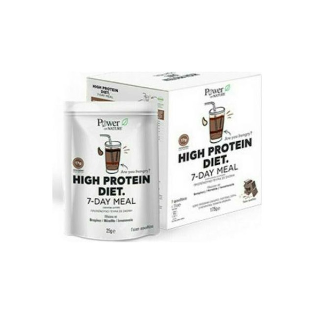 Power Of Nature High Protein Diet 7 x 25gr Σοκολάτα
