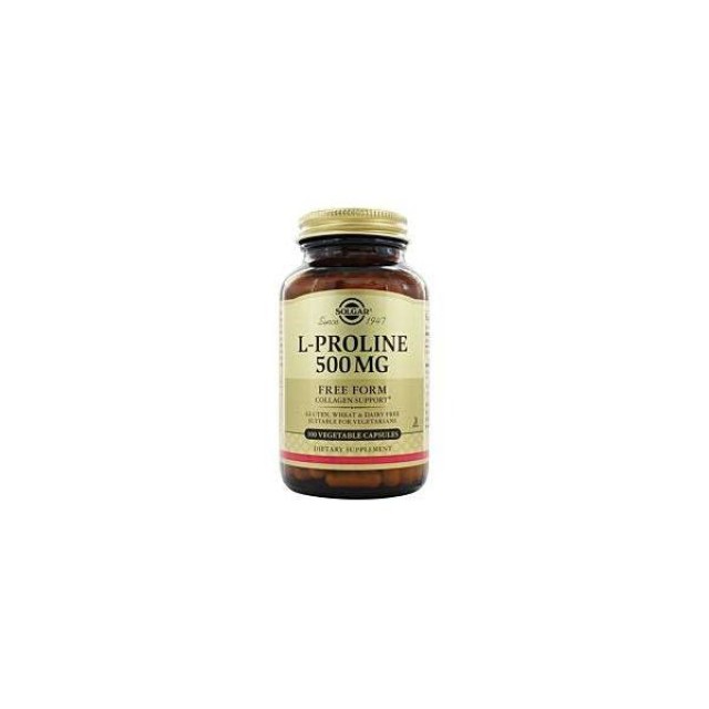 SOLGAR L-proline 500mg Veg.caps 100s