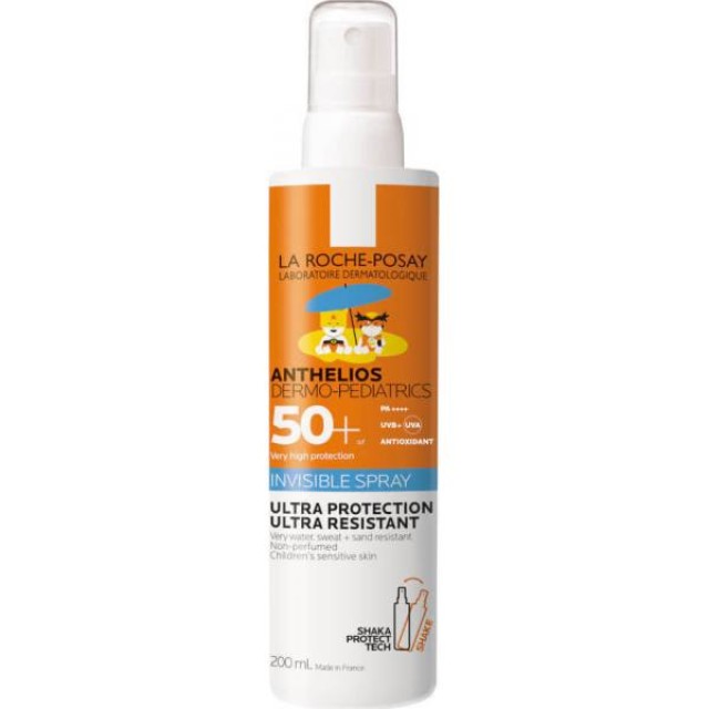 La Roche Posay Anthelios Dermo-Pediatrics Invisible Spray Non-Perfumed SPF50+ 200ml