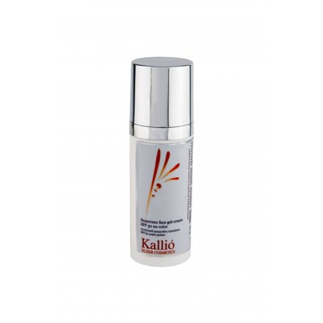 Kallio, Αντιηλιακή κρεμογέλη προσώπου SPF 50 χωρίς χρώμα 50ml