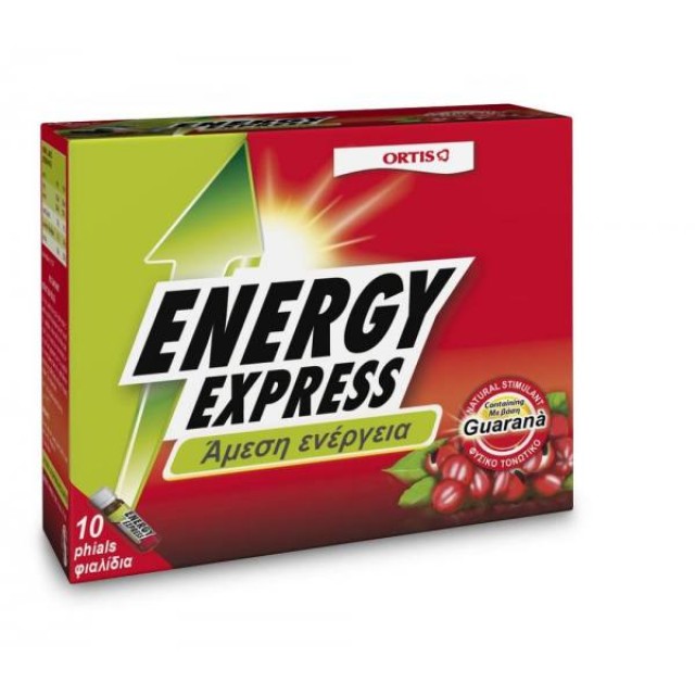 ORTIS Energy Express 10X15 ml Η λύση για άμεση ενέργεια.