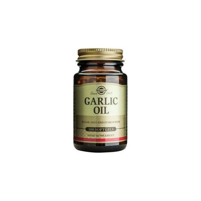 Solgar Garlic Oil 100 μαλακές κάψουλες