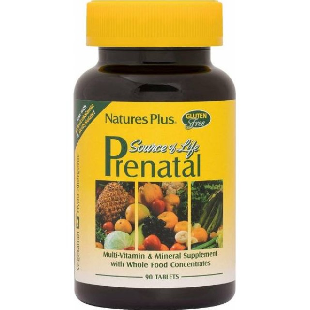 Natures Plus Prenatal 90 ταμπλέτες