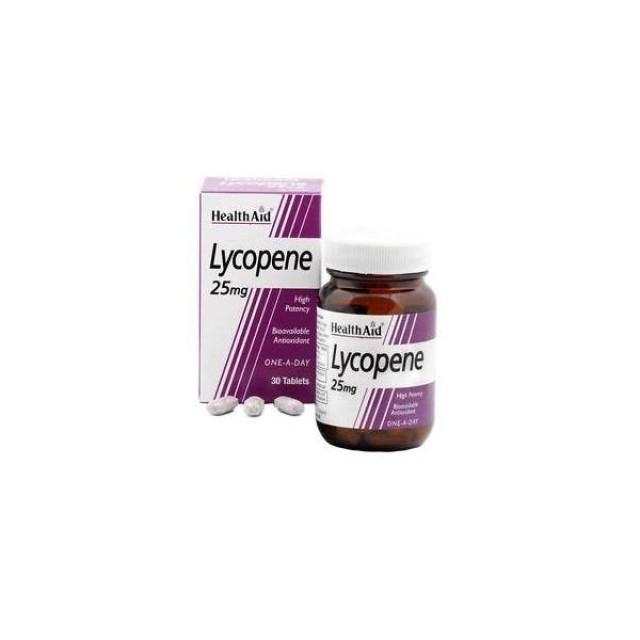 HEALTH AID Lycopene 25mg capsules 30s