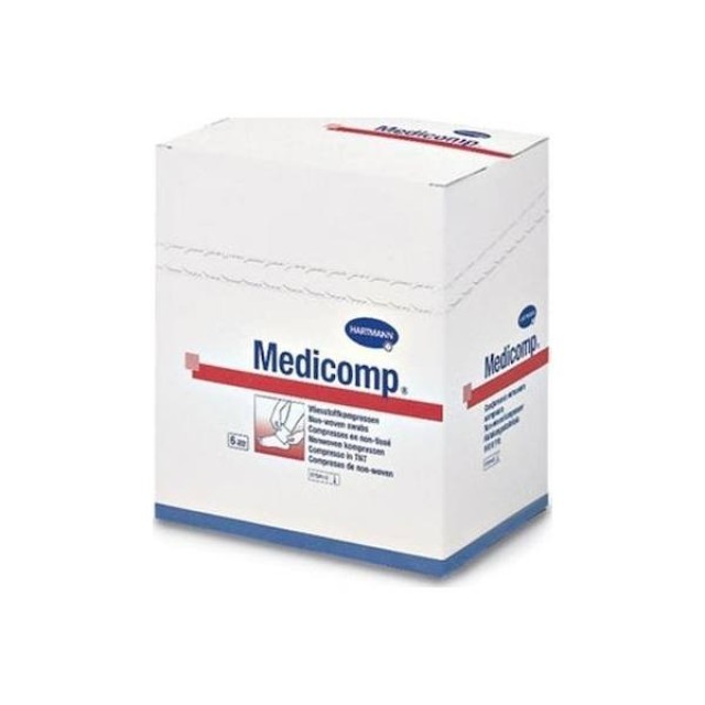 Medicomp Drain αποστειρωμένη γάζα τραχειοτομίας  6πλή   7,5x7,5cm   25x2τεμ.