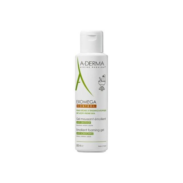 A-Derma Exomega Control Emollient Foaming Gel 500ml