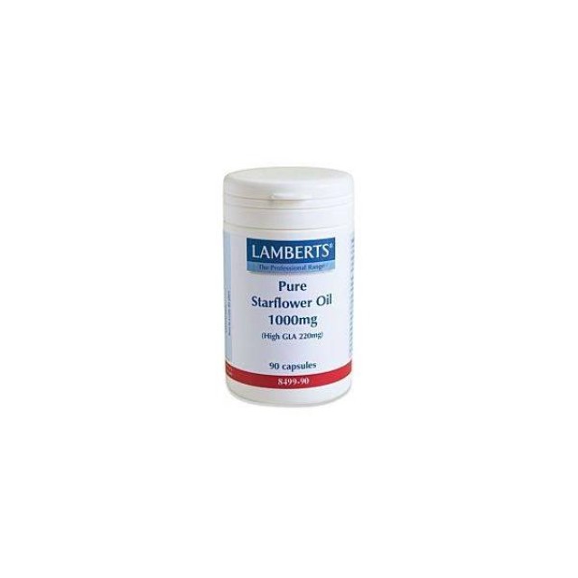 LAMBERTS Pure Starflower Oil 1000mg (High Gla 220mg) 90caps
