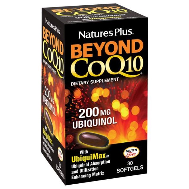 Natures Plus Beyond CoQ10 200mg 30 μαλακές κάψουλες
