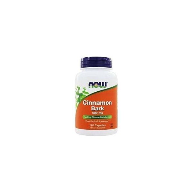 NOW FOODS Cinnamon Bark 600 mg 120 Caps
