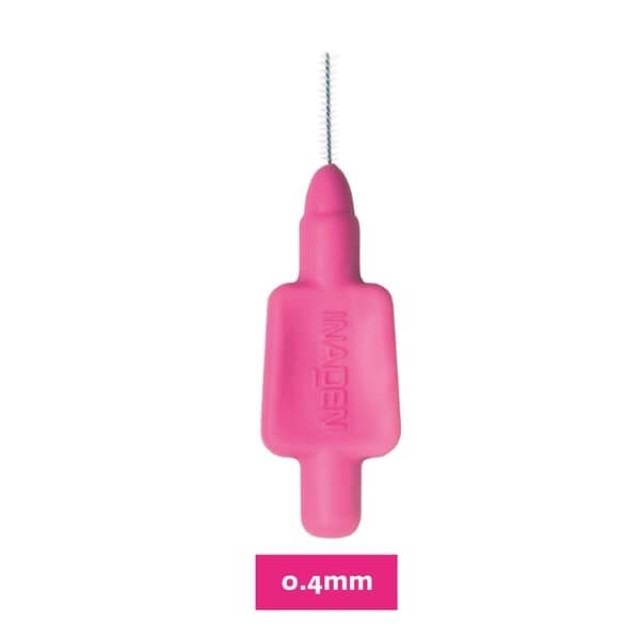 INADEN - Interdental Brush 0.4mm Pink | 8τμχ