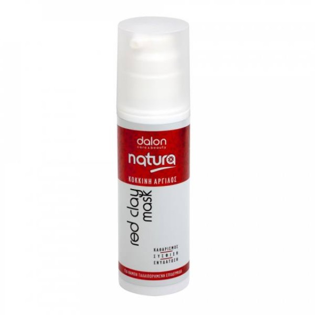 DALON ΜΑΣΚΑ ΠΡΟΣΩΠΟΥ KOKKINH ΑΡΓΙΛΟΣ ΠΑΣΤΑ 150ml