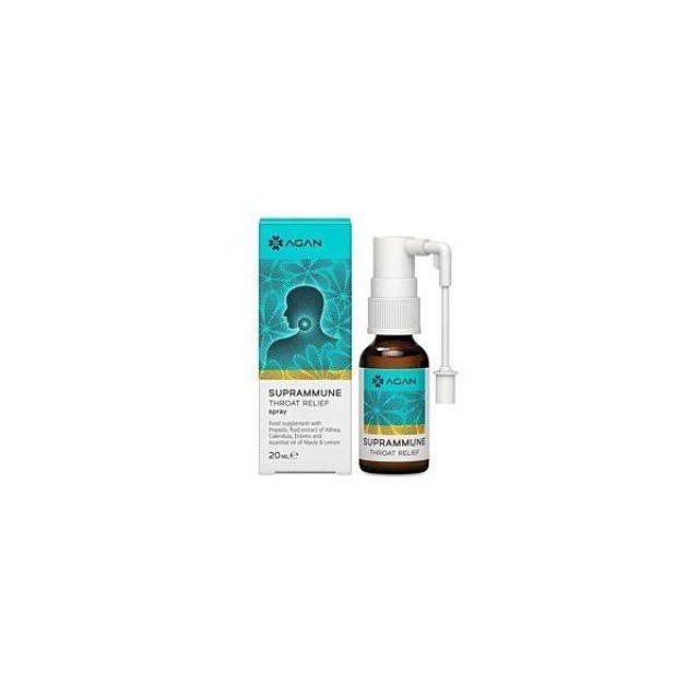 Agan Suprammune Throat Relief Spray 20ml
