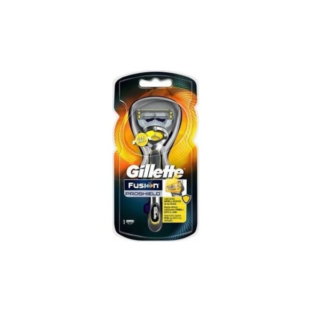 Gillette Fusion Proshield Ξυριστική Μηχανή με Τεχνολογία Flexball, 1 μηχανή + 1 ανταλλακτικό