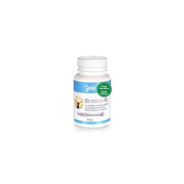  Vitamin D3 5000IU & K2 60 Caps