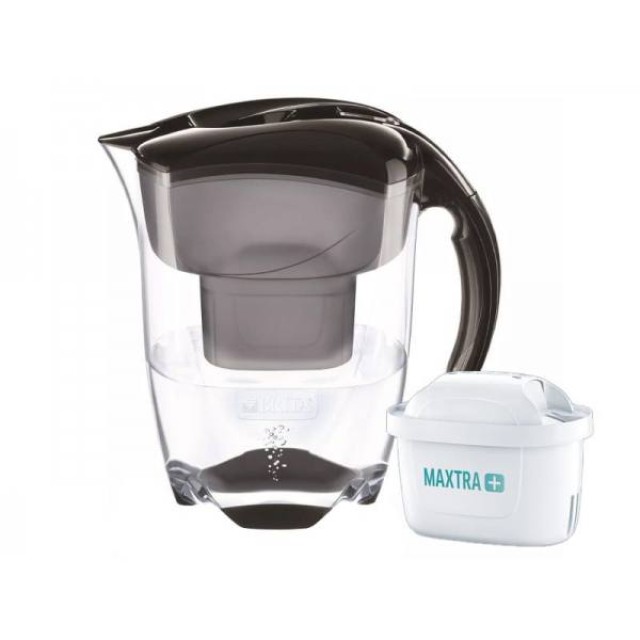 Brita Jug Elemaris XL black + FILTER Maxtra + 1025945
