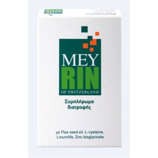 Mey Meyrin Capsules Συμπλήρωμα Διατροφής για την Προστασία & Αναζωογόνηση των Μαλλιών, 30 caps