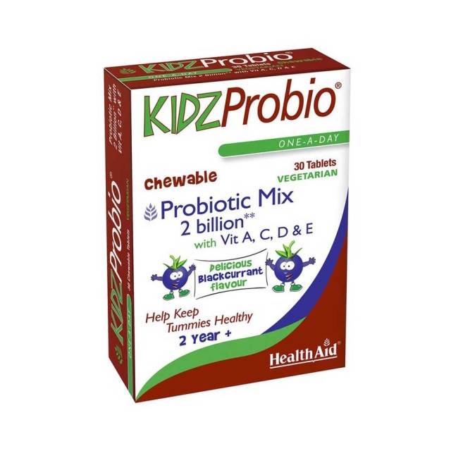 HEALTH AID - Kidz Probio Chewable | 30Tabs