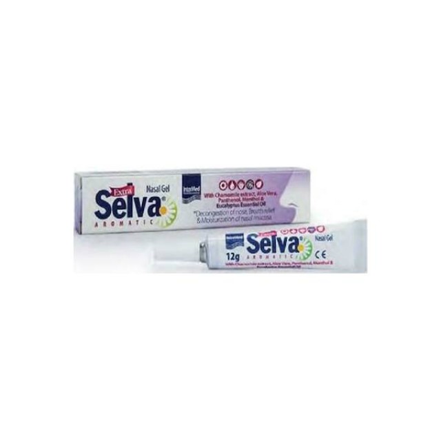 Intermed Selva Aromatic Extra Nasal Gel Ρινική Γέλη 12gr